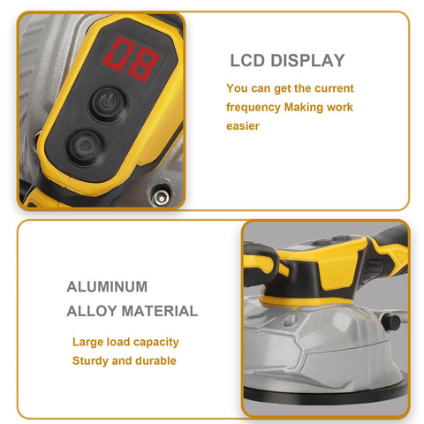 Brngeqi eight-speed tile vibrator for precise material handling.