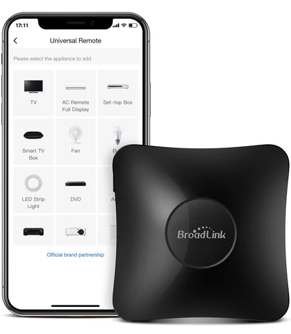 BroadLink RM4 Pro hub setup enabling seamless smart home integration