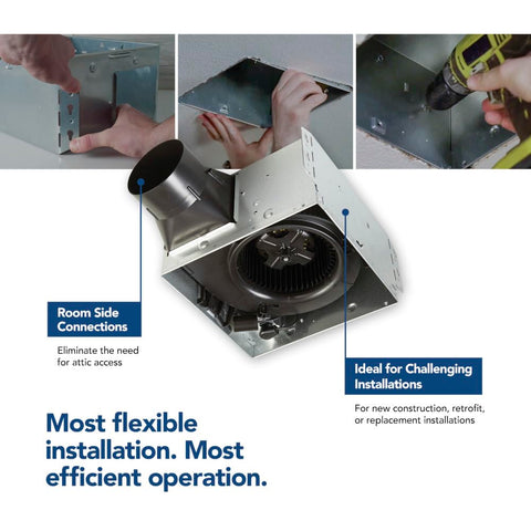 Broan-NuTone AR110LKVV TrueSeal damper lowers air leakage