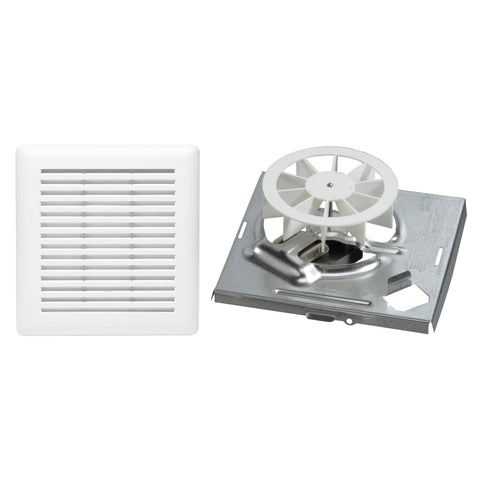 Broan-NuTone BKR50SN kit with motor and cover for bath fan upgrade.