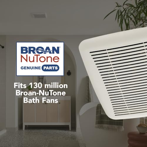 Quiet performance of Broan-NuTone BKR60 improves bathroom air.