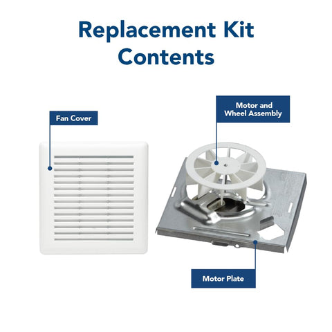 Fits select Broan-NuTone housings for a precise, hassle-free replacement.