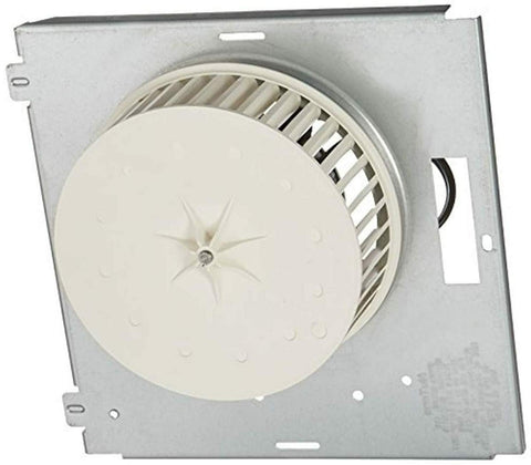 Broan-NuTone Nutone motor 8663RP shaft-end view shows precise shaft alignment.