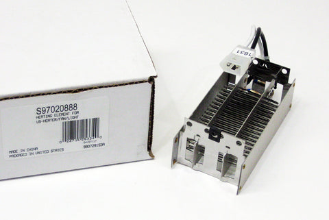 Broan-NuTone S97020888 heater element replacement for heater/fan/light units, supports proper operation.