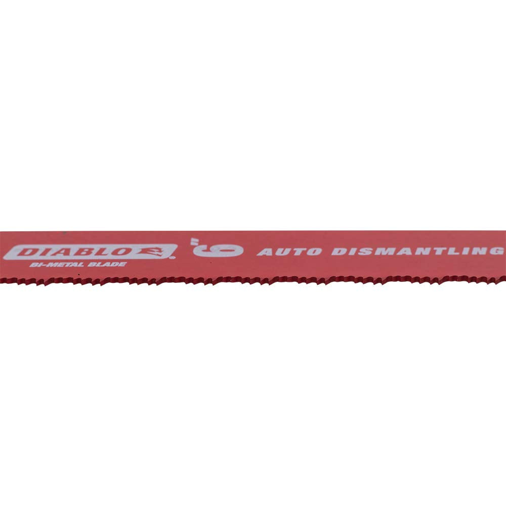 Brock Diablo Steel Demon 6-inch blade handles medium metals with confidence.