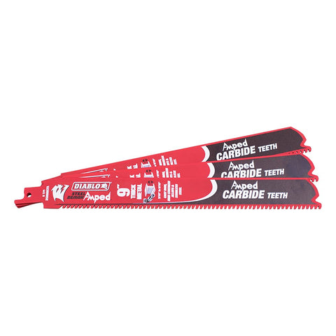 Brock Diablo Steel Demon 9in blade for cutting metal with carbide teeth.