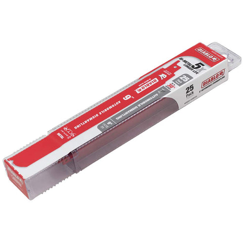 Brock Diablo Steel Demon blade lasting through demanding dismantling tasks.