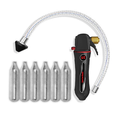 BRODYS Drain Device gun clears clogged AC condensate drains quickly and safely.