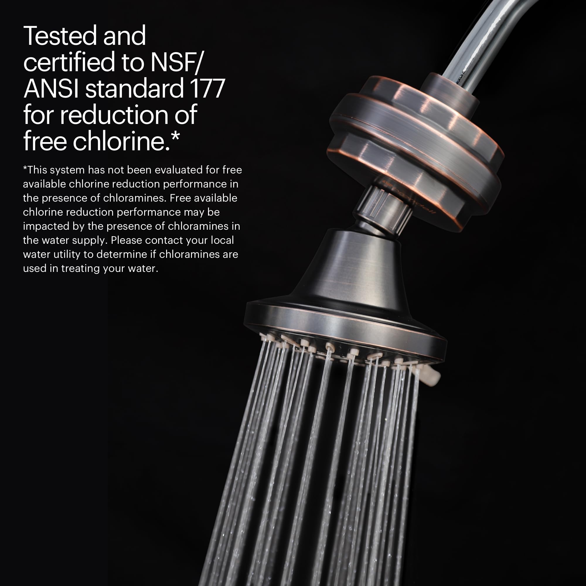 Brondell brand logo to reinforce trusted filtration quality.