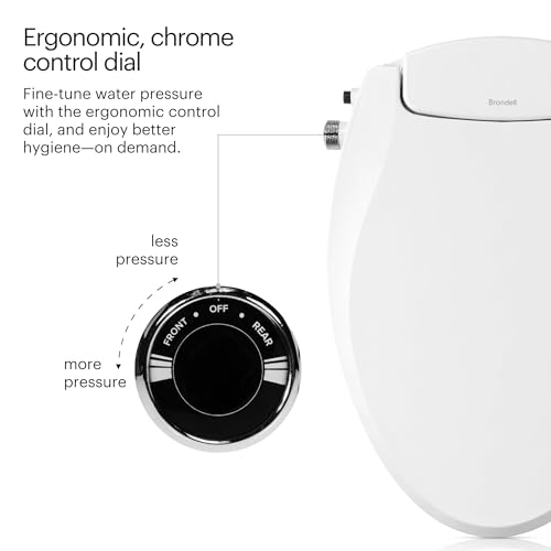 Brondell Ecoseat ambient water temperature control for a comfortable wash