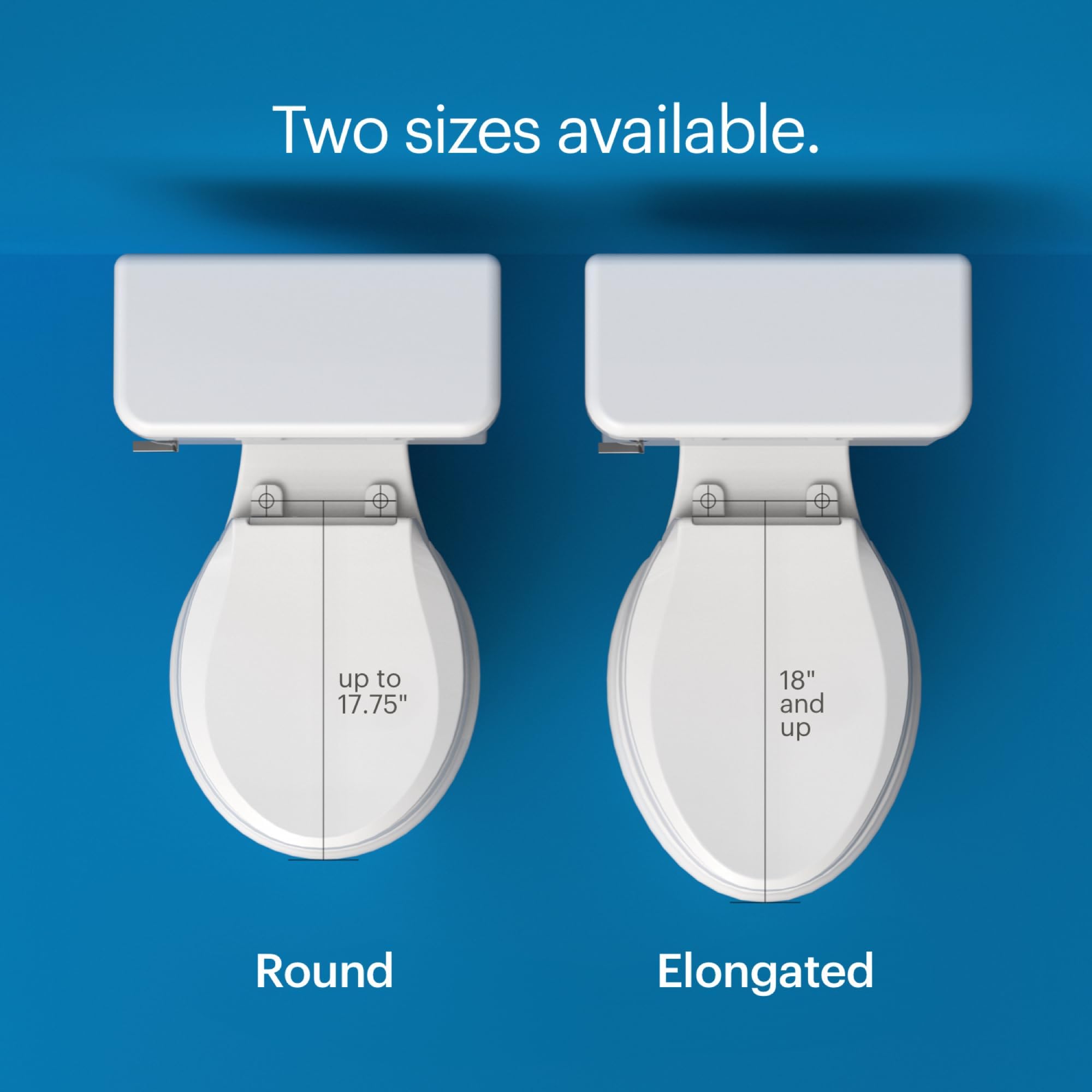Brondell Ecoseat seat lid closeup highlights gentle closing