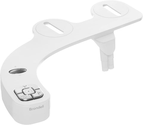 Brondell FreshSpa Thinline side-arm control for easy water pressure adjustment.