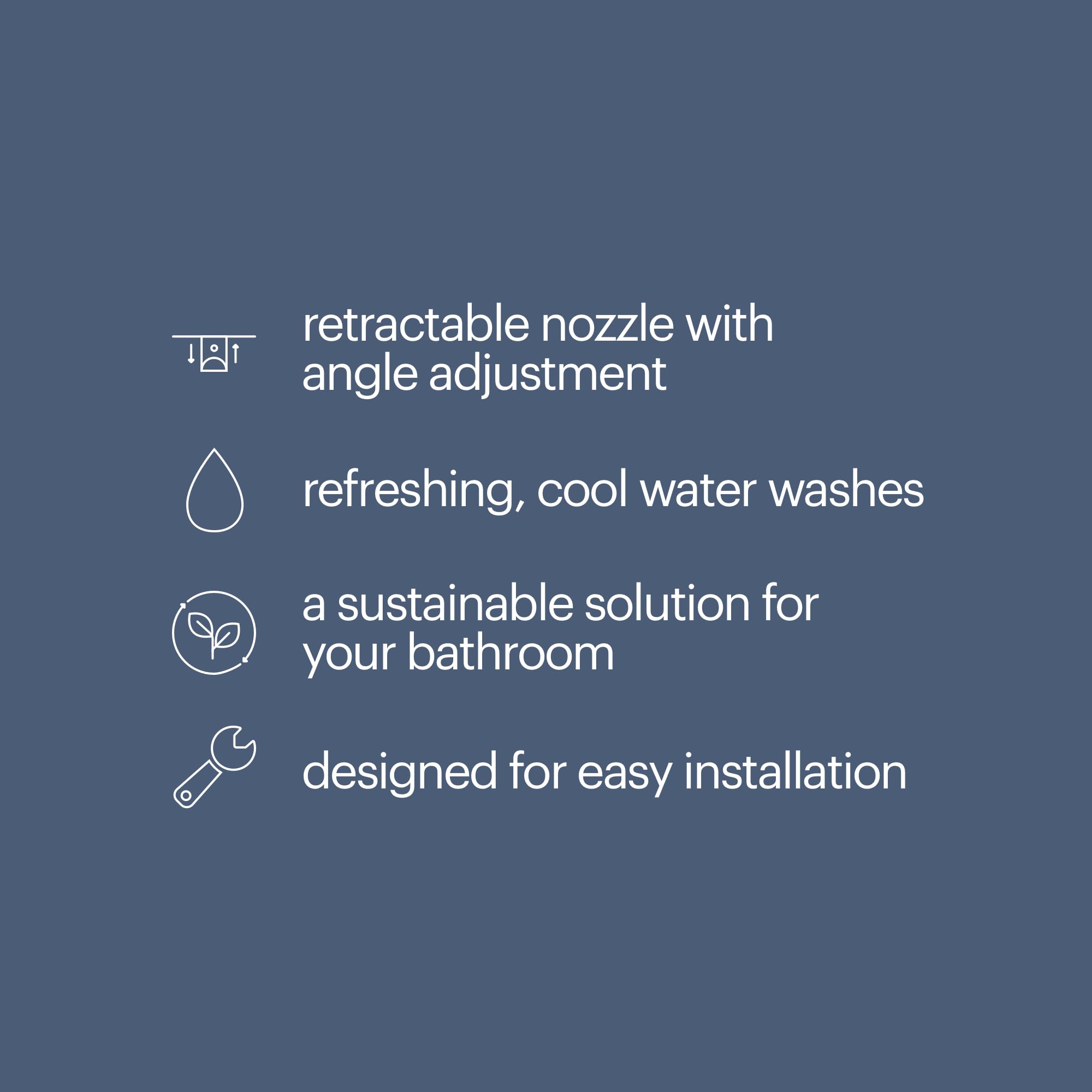 Brondell FreshSpa slim thinline profile fits under most toilet seats