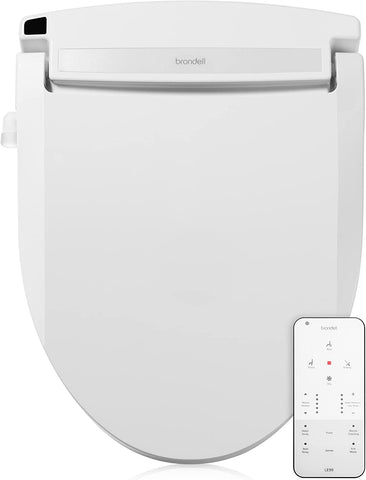 Brondell LE99 bidet seat with remote for easy programmable control