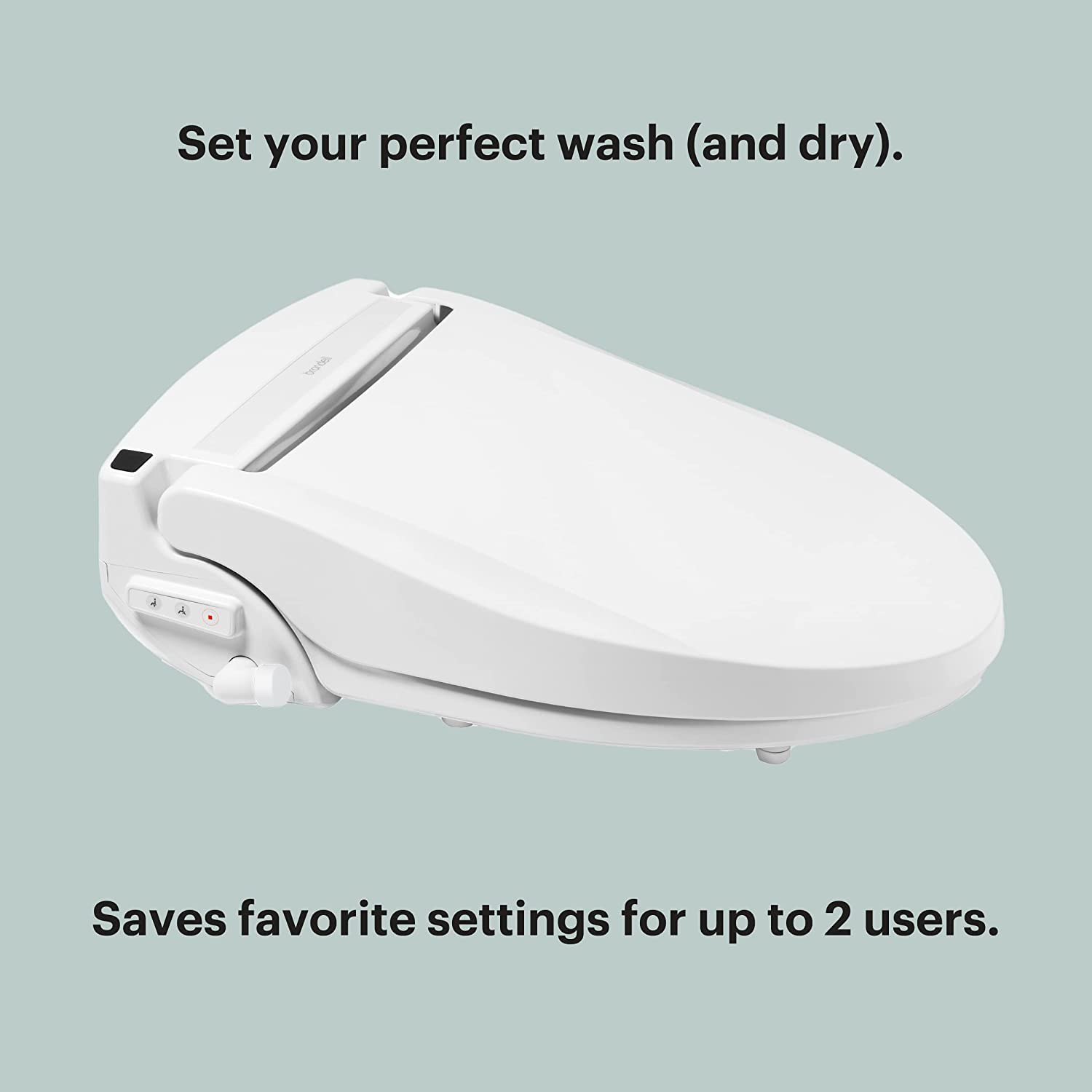 Brondell LE99 strong wash mode adds extra cleaning power