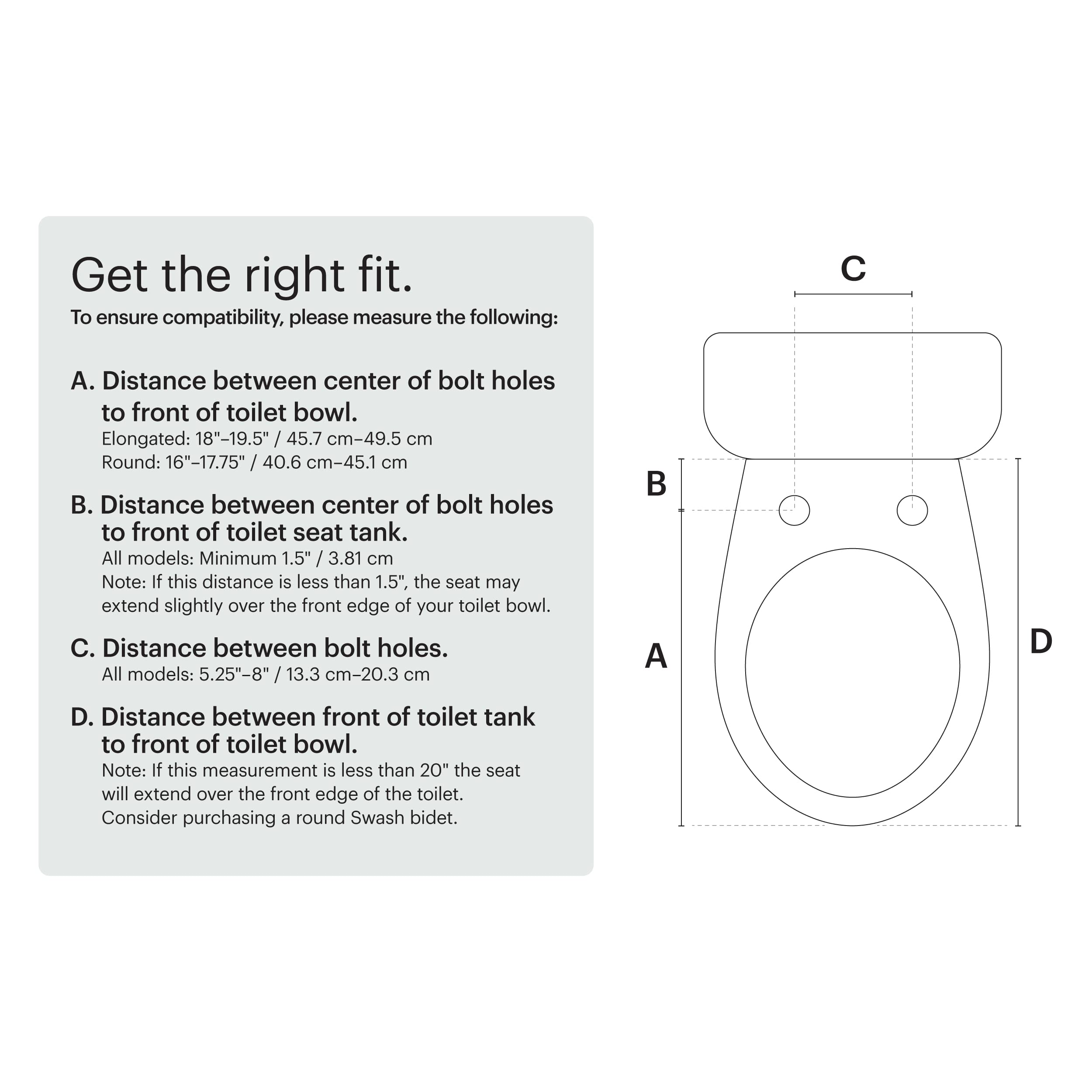 Brondell LT89 side arm control for convenient operation