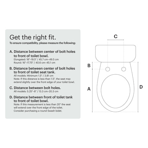 Brondell LT89 side arm control for convenient operation