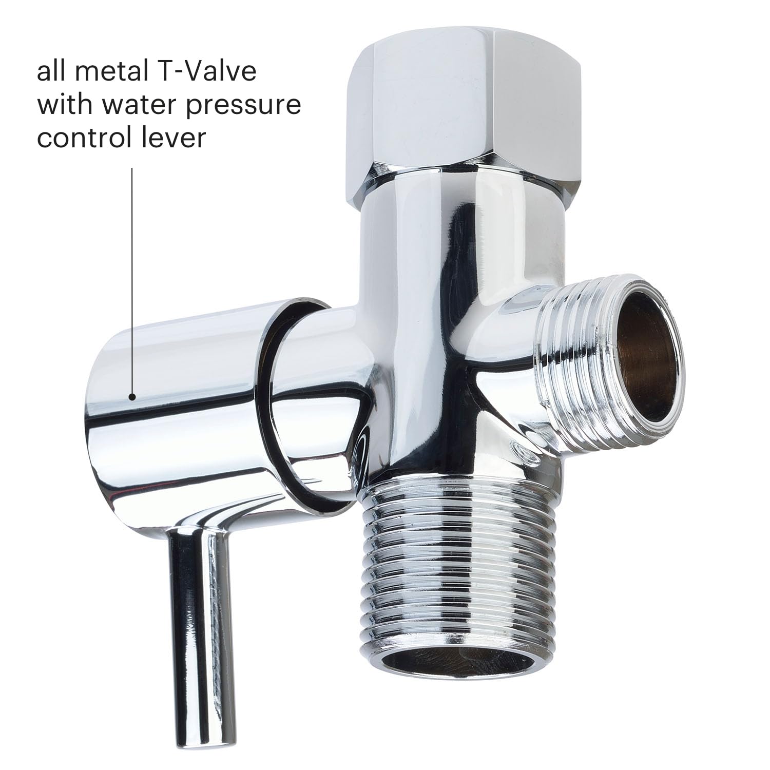 Brondell precision control allows customizable pressure and spray angle