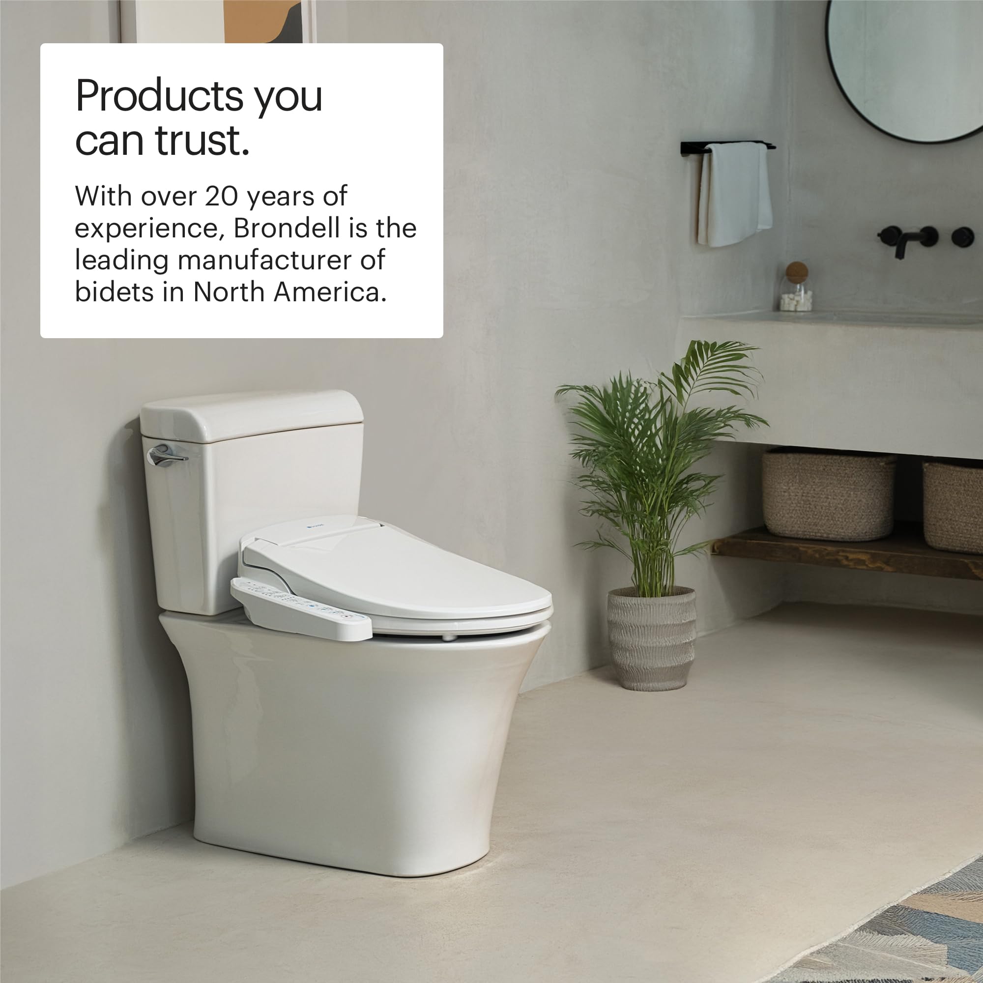 Brondell SE400 elongated-seat fit suits standard elongated toilets securely.
