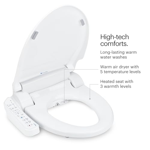 Brondell SE400 side-arm control panel for easy, personalized wash settings.