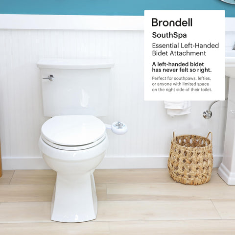Brondell SouthSpa dual nozzles front and rear for thorough cleansing