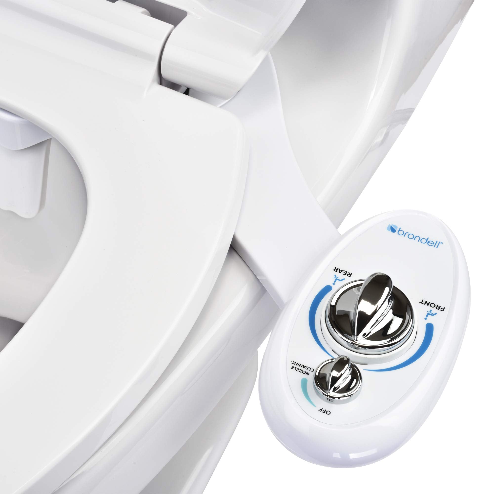 Brondell SouthSpa left panel control enables easy one-handed adjustments