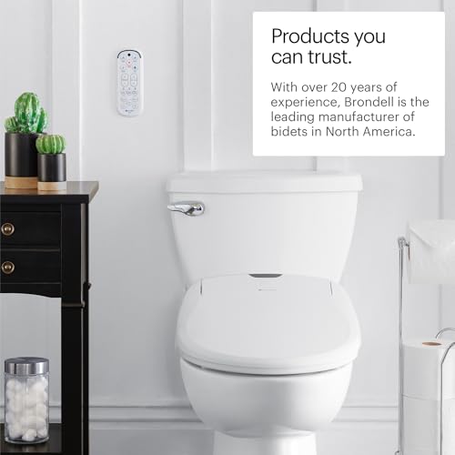 Brondell Swash 1400 easy installation: fits elongated toilets with simple setup