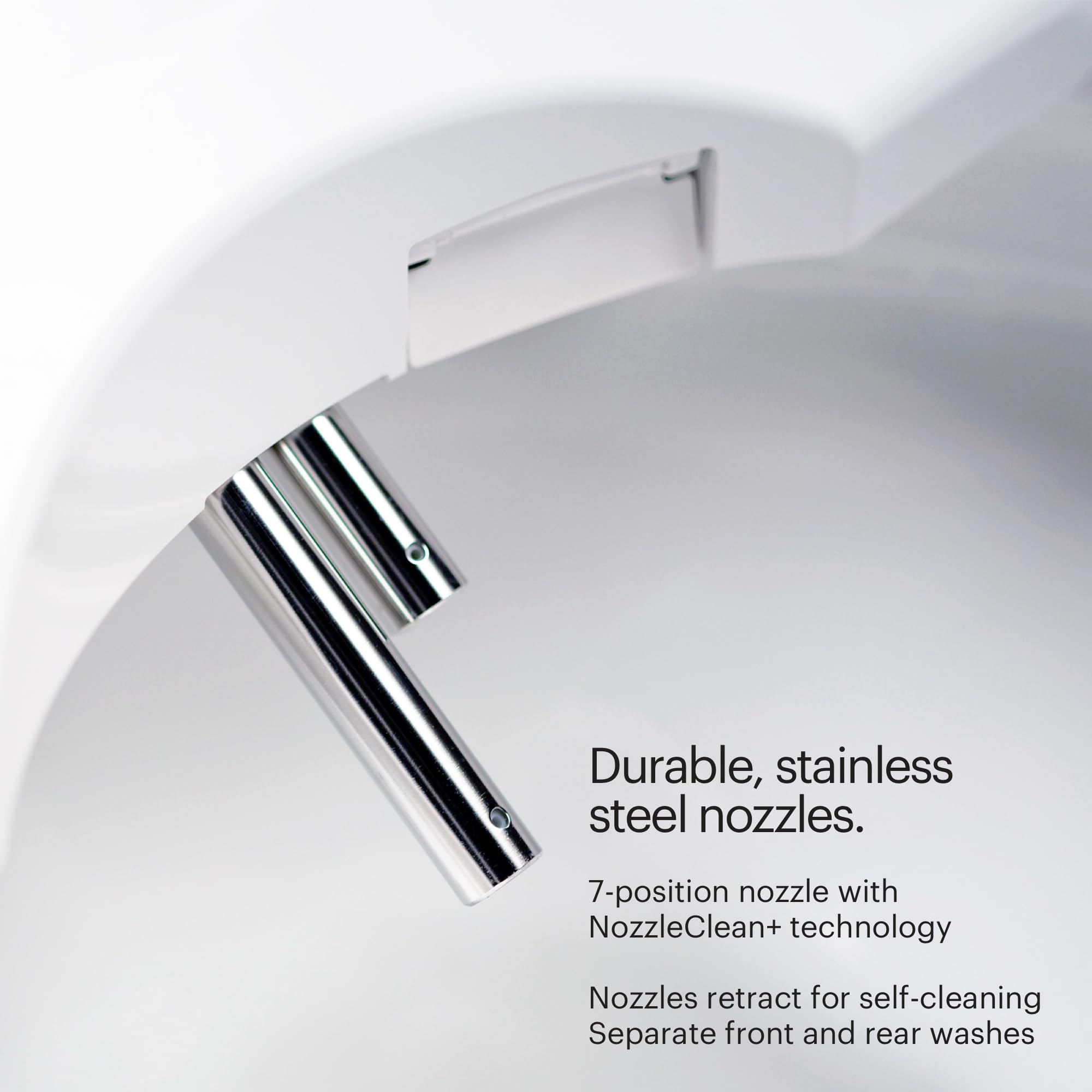 Brondell Swash 1400 self-clean cycle: pre and post use hygiene routine