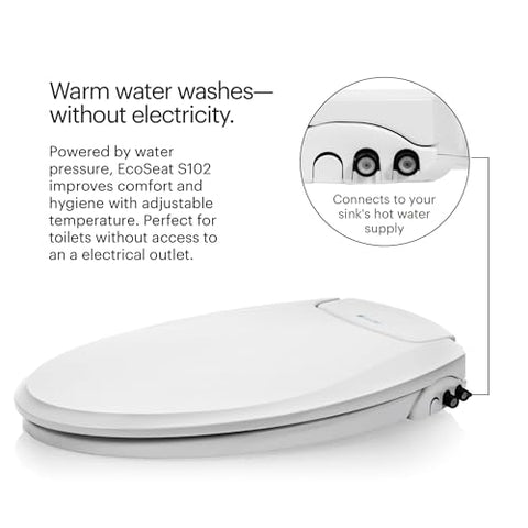 Brondell Swash EcoSet 102 elongated-toilet fit for a seamless upgrade