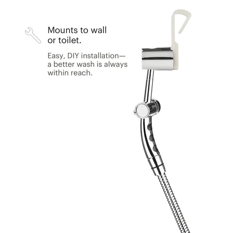 Brondell bidet attachment set compatible with most toilets
