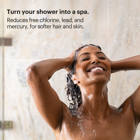 Shower arm connection of Brondell VivaSpring for seamless integration