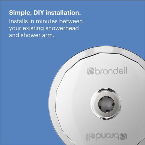 Brondell VivaSpring showing consistent water flow with filtration
