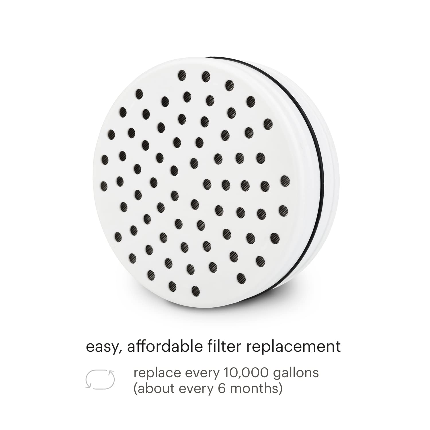 Brondell VivaSpring filter being installed quickly with no tools.