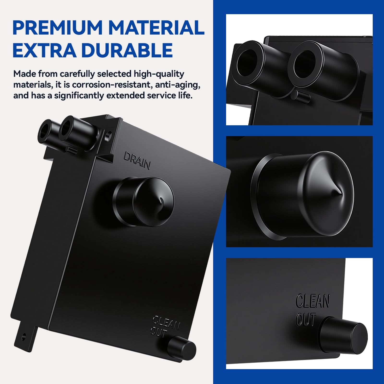 BROQIXIN trap components included for quick maintenance and serviceability