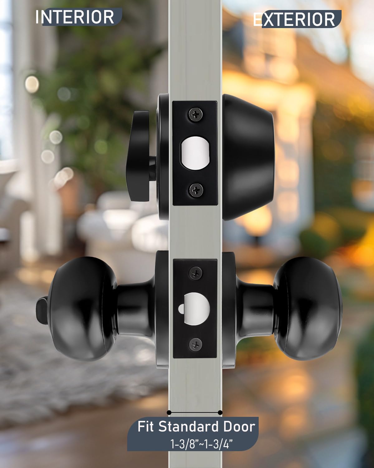 Brotima adjustable latch fits 60-70mm for flexible fitting.