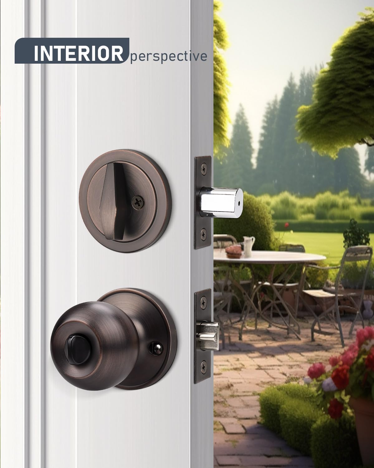 Brotima anti-sawing bolt detail indicating tamper resistance in daily entrances.