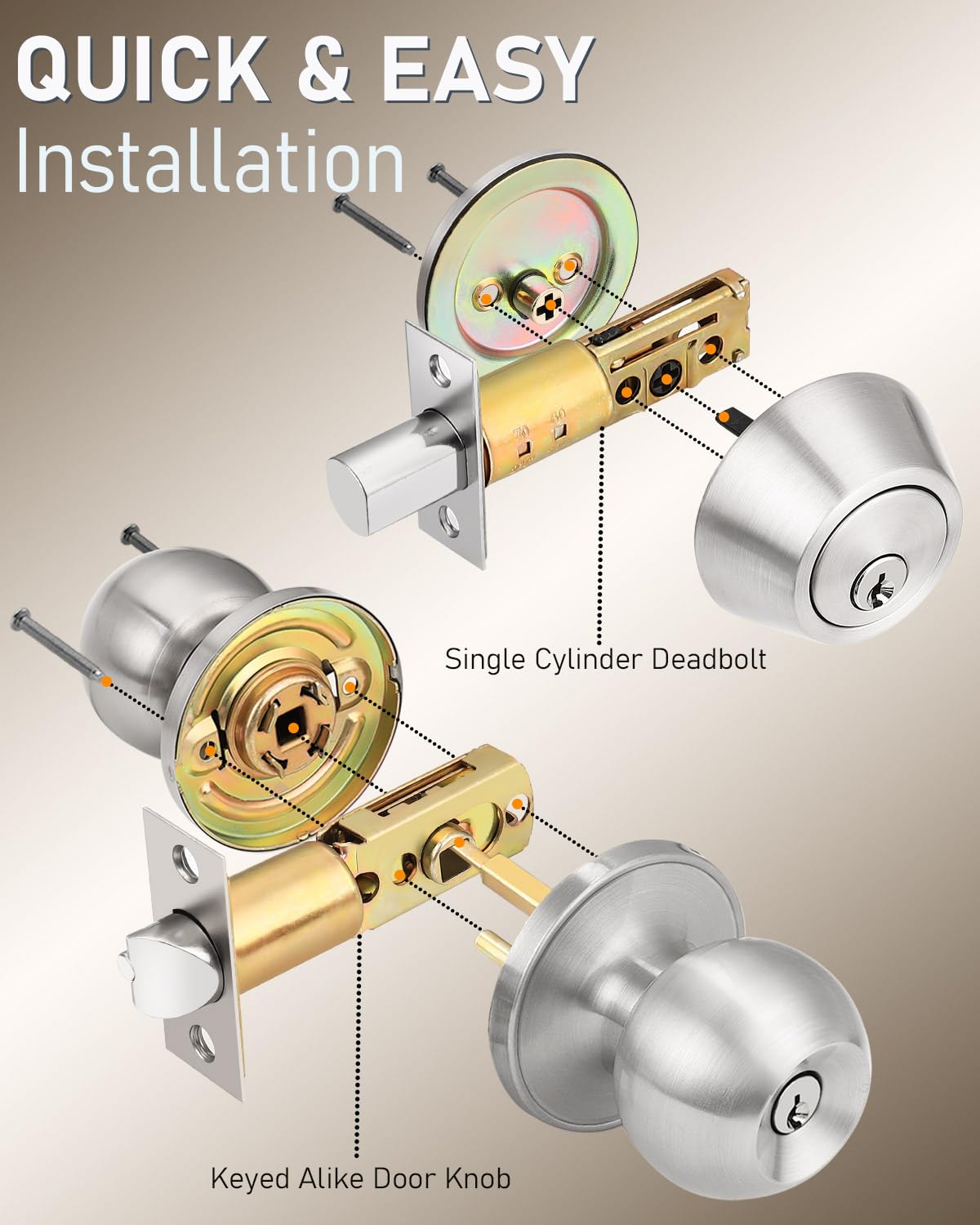 Brotima DIY installation – reversible handing and adjustable latch for flexible setup