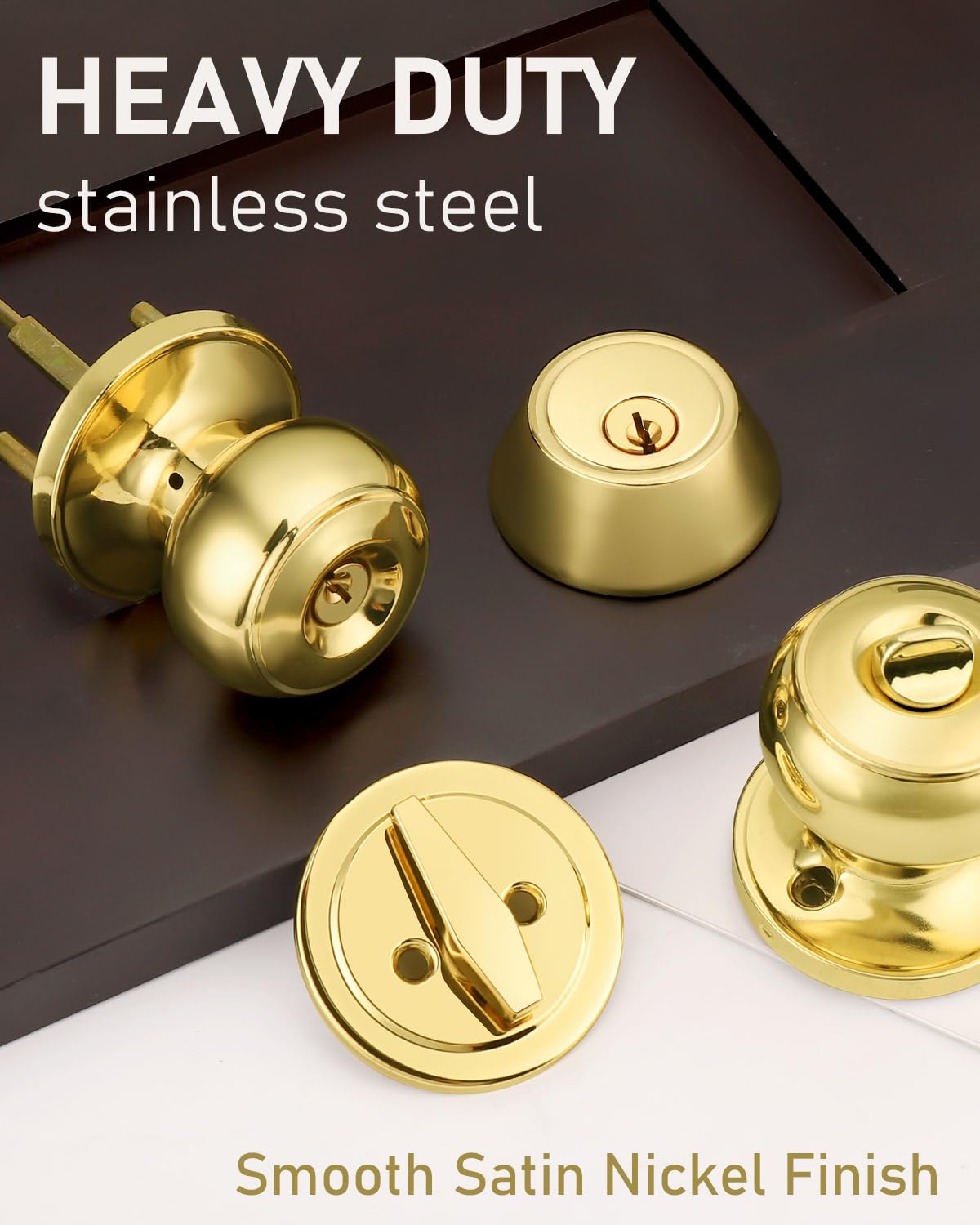 Brotima single-cylinder deadbolt anti-saw bolt for tamper resistance.