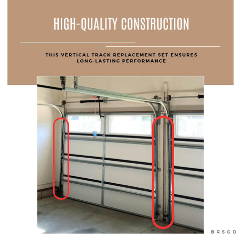 BRSGD complete replacement kit for easy garage door repair