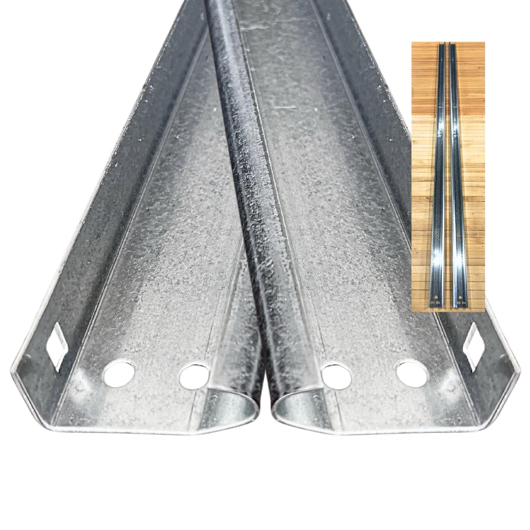BRSGD universal vertical track right side 76in for smooth garage door movement