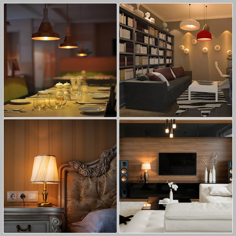 Brtstiun G25 bulbs suitable for bathroom vanity lighting.