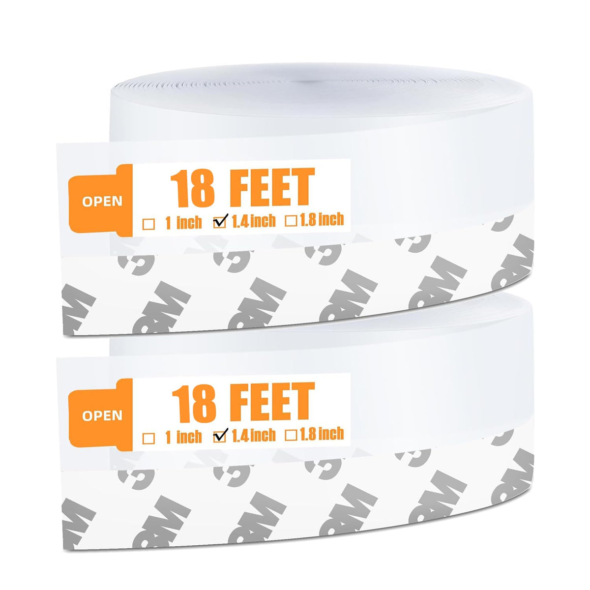 Bruiefpap 36ft weather strip door seal demonstrates long flexible silicone insulation for multiple gaps