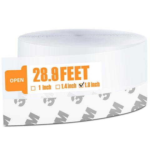 Bruiefpap weather strip 28-9ft door seal transparent helps reduce drafts and energy loss.