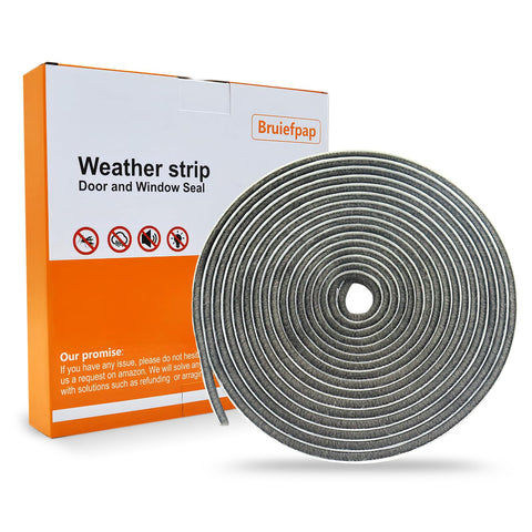Bruiefpap weather strip with adhesive back seals gaps for warmth