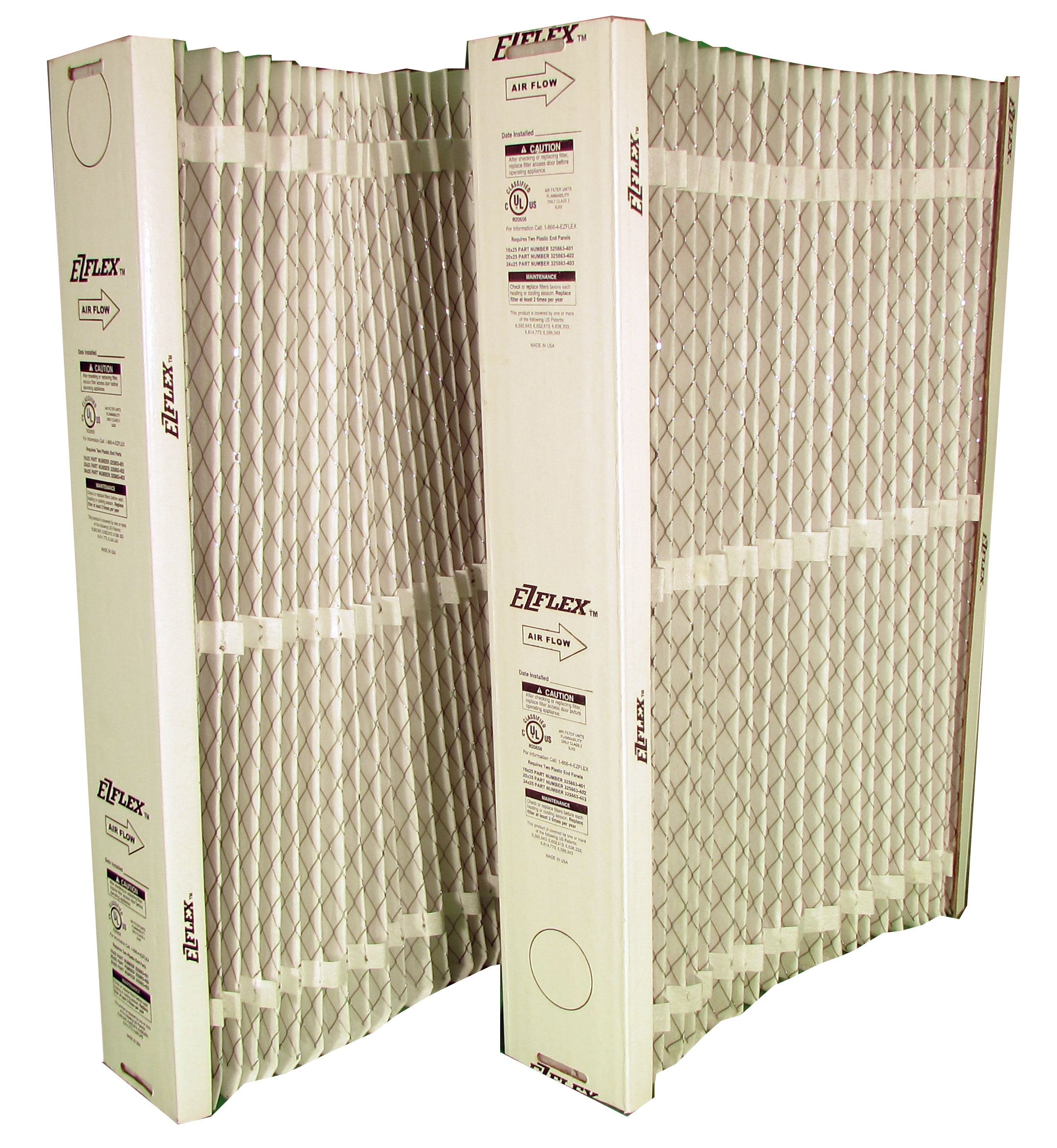 Bryant/Carrier EZ-FLEX EXPXXFIL0020 filter media ready for installation in compatible air cleaners