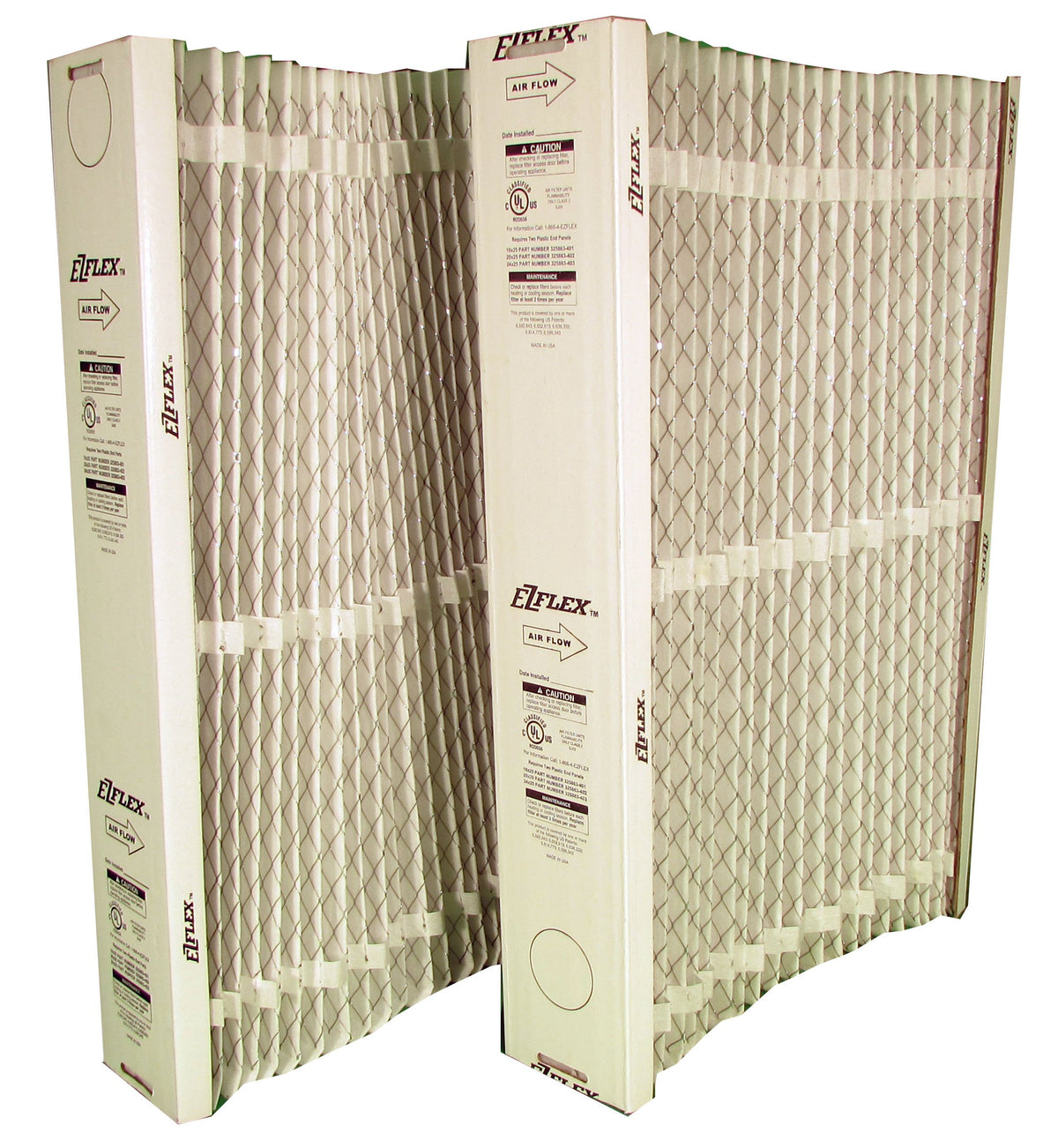 Bryant/Carrier EZ-FLEX EXPXXFIL0020 filter media ready for installation in compatible air cleaners