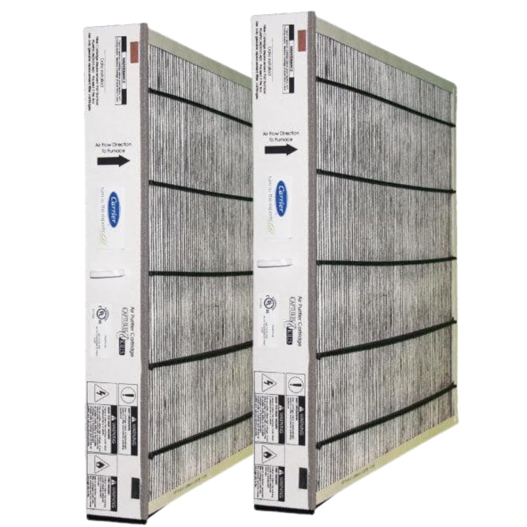 Bryant/Carrier PGAPXCAR1625-2Pack front view for cleaner indoor air