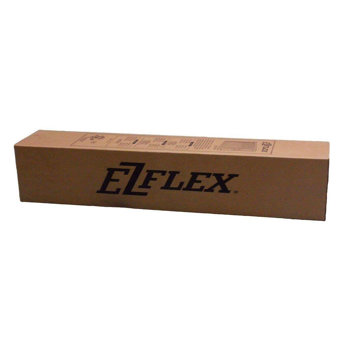 Collapsed Bryant EZ Flex filter before expansion demonstrates compact packaging.