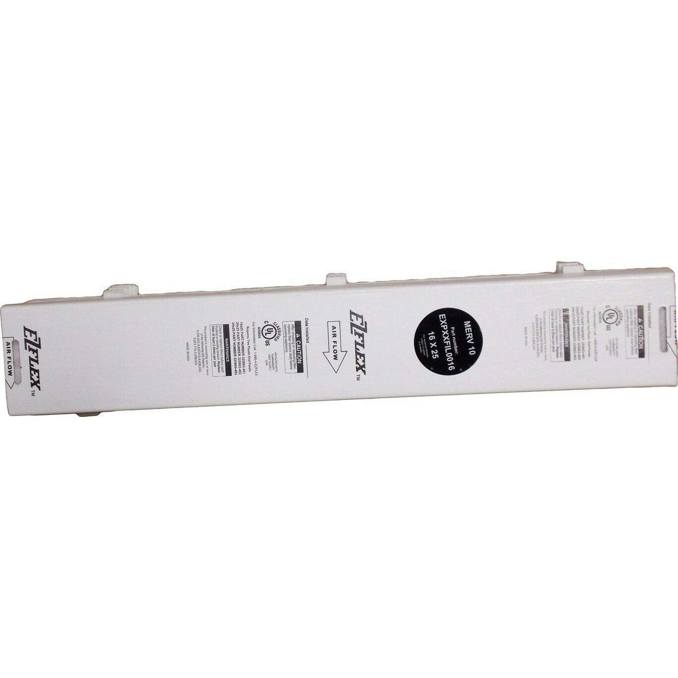 Expanded EZ Flex media shows high holding capacity for dust and pollen.