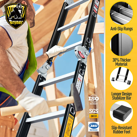 Bryner Safety Joints provide robust locking for secure folding and use